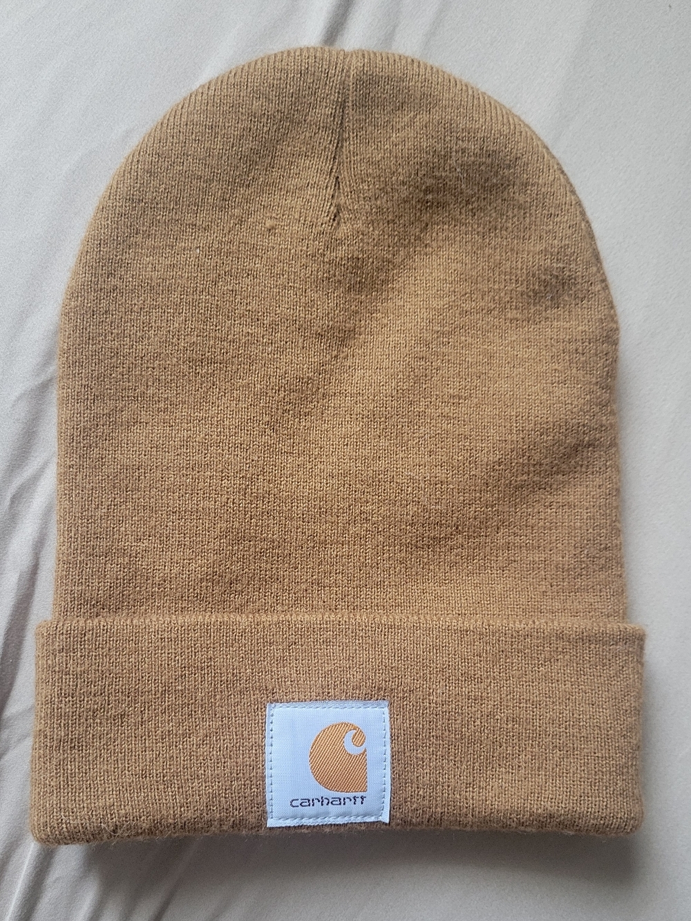 Carhartt Knit Beanie in Camel Brown